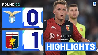 LazioGenoa 01  Retegui stings Lazio Goals amp Highlights  Serie A 202324 [upl. by Heidie]