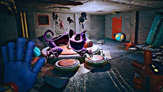 ENCUENTRO LA HABITACIÓN SECRETA DONDE VIVE CATNAP  Poppy Playtime Chapter 3 Horror Game [upl. by Kiah]