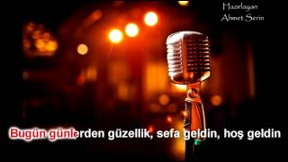 Koray Avcı Hoşgeldin Karaoke Yeni [upl. by Olpe]