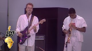 Sting  Driven To Tears Live Aid 1985 [upl. by Ikir219]