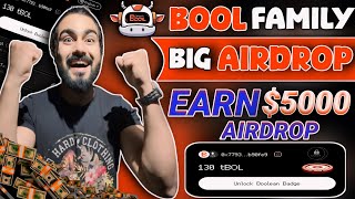 Bool Network airdrop 1tbol  1 🚀  Get free Coins ✅  No tap bot amp No TON transaction  New airdrop [upl. by Ahsinwad]