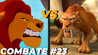 MUFASA VS DIEGO  COMBATE DE PERSONAGENS 23 [upl. by Cooley]