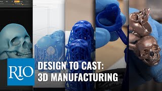 From Design to Cast 3D Manufacturing [upl. by Casaleggio]