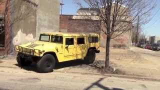 Driving a Huge Hummer in a Big City [upl. by Ttenaej237]