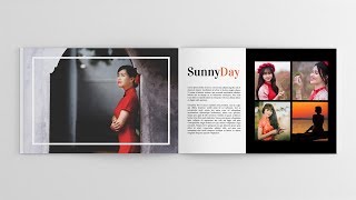 How to Create Photo Album Templates From Scratch in Photoshop [upl. by Vashti]