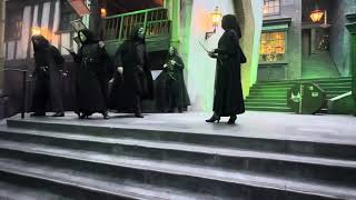 Death Eater’s entrance during HHN33 [upl. by Sirehc510]