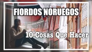 NORUEGA 🇳🇴 Qué VER y HACER en los Fiordos Noruegos [upl. by Lolita]