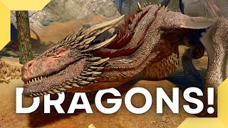 Best NEW Dragon Mods for Skyrim [upl. by Litsyrk]