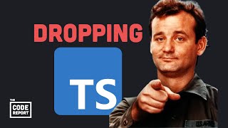 Big projects are ditching TypeScript… why [upl. by Fatma387]