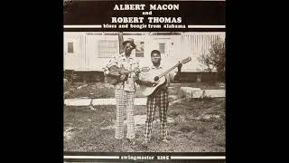 Albert Macon and Robert Thomas 👉🏽 Blues and Boogie from Alabama 1970s [upl. by Shiri]