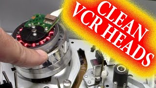 VCR head Cleaning DIY 2021 [upl. by Acnairb513]