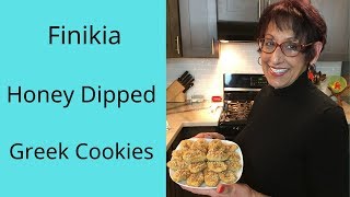 Finikia  Honey Dipped Greek Cookies [upl. by Marilla]