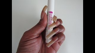 HOW TO USE bPURE NAIL POLISH REMOVER PEN FROM DOLLAR TREE [upl. by Pascia]