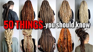 50 things you should know about DREADLOCKS [upl. by Ekram]