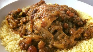 Couscous Marocain Poulet facile [upl. by Yeliah]