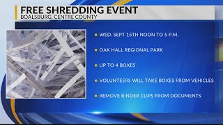 Free Shredding Event [upl. by Asirrac]