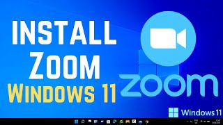 How to install Zoom on Windows 11 [upl. by Aia364]