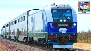 NEW Amtrak California Charger Locomotive Test Train [upl. by Mae]