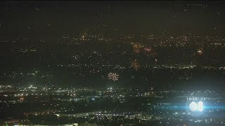 Illegal Fireworks Boom Throughout Los Angeles County On Fourth Of July [upl. by Alston640]