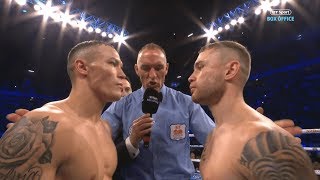 Josh Warrington v Carl Frampton full fight replay  Incredible world title fight [upl. by Ilocin]