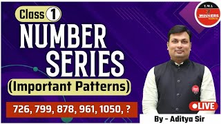 Number Series  CLASS 1  For All Competitive Exam  By Aditya Patel Sir  Number Series Question [upl. by Ernestus]