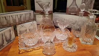 MASSIVE Burlington Crystal Haul  Shannon by Godinger Dublin Collection [upl. by Reiche]