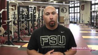 FSU Weight Room Tour with Vic Viloria [upl. by Gilliette]