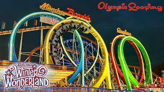 MUNICH LOOPING  Hyde Park Winter Wonderland [upl. by Suidualc]