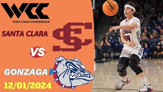 JAN 12 2024GONZAGA VS SANTA CLARA WOMENS BASKETBALLFULL GAME [upl. by Jacobine]