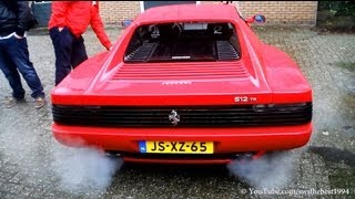 Ferrari 512 TR  Rev amp Acceleration  1080p HD [upl. by Schrick]