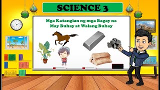 Mga Katangian ng mga Bagay na May Buhay at Walang Buhay  SCIENCE 3  QUARTER 2 [upl. by Virgin893]