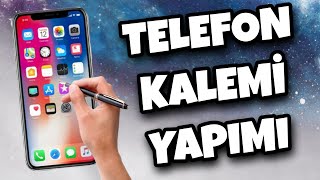 Telefon Kalemi yapımı  Tablet kalemi  Canlı derslerde kullan [upl. by Ahsieyt]