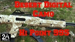 Hi Point 995 Desert Digital Camo 9mm carbine [upl. by Avehstab]