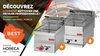 MATÉRIEL HORECA  Comment bien nettoyer une friteuse professionnelle [upl. by Olette244]