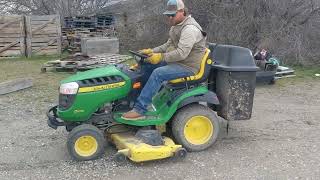 John Deere D170 riding lawn mower [upl. by Farrell768]