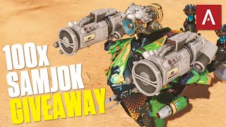 🔴 War Robots Win A New Robot – 100x Samjok Giveaway [upl. by Louisette865]