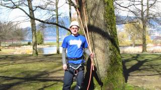 How to tie a Sheet bend amp Weavers knot  Arborist knot tying [upl. by Vokaay]