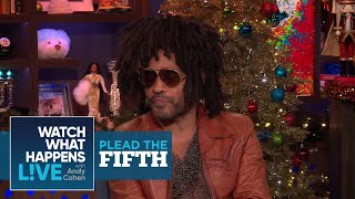 Lenny Kravitz Plays Plead The Fifth  Plead The Fifth  WWHL [upl. by Eadahc811]