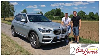 2020 BMW X3 xDrive30d Review amp Fahrbericht [upl. by Adnamar582]