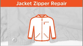 JACKET ZIPPER REPAIR  Repair a zipper on a coat hoodie fleece or rain jacket in 2 under minutes [upl. by Berkeley978]