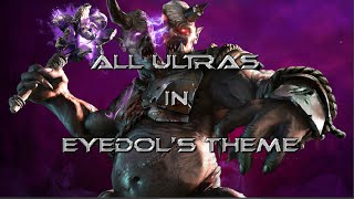 Killer Instinct Season 3 All Ultras in Eyedols Theme [upl. by Sears]