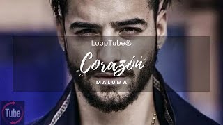 Corazón  Maluma ♨️ 1HR Loop [upl. by Ardnola448]