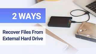 【Guide】How to Recover Deleted Files from External Hard Drive  2 WAYS [upl. by Abehsile]