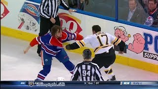 Milan Lucic vs Luke Gazdic Dec 12 2013 [upl. by Svoboda879]