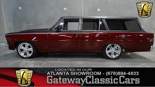 1966 Chevrolet Chevy II Nova Wagon  Gateway Classic Cars of Atlanta 26 [upl. by Attenrad]