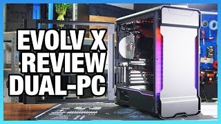 Phanteks Evolv X Case Review DualSystem Thermals amp Quality [upl. by Rosalind754]