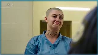 Unknown actress headshave in Tv series l Orange Is The New Black [upl. by Acihsay]