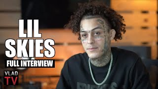 Lil Skies on quotRed Rosesquot Face Tattoos Lean amp Weed Dad Badly Burned New Album Full Interview [upl. by Sabina393]