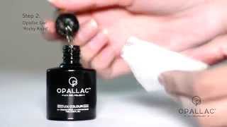 Opallac Gel Polish OMBRE NAIL ART [upl. by Sedrul]