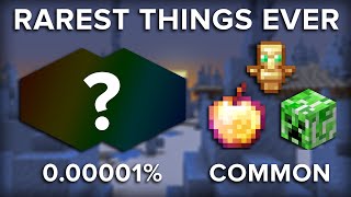 10 Rarest and Most Unusual Things in Minecraft [upl. by Adiel]